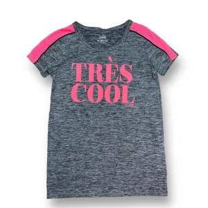 Girls Justice Size 14 Gray Athletic Shirt