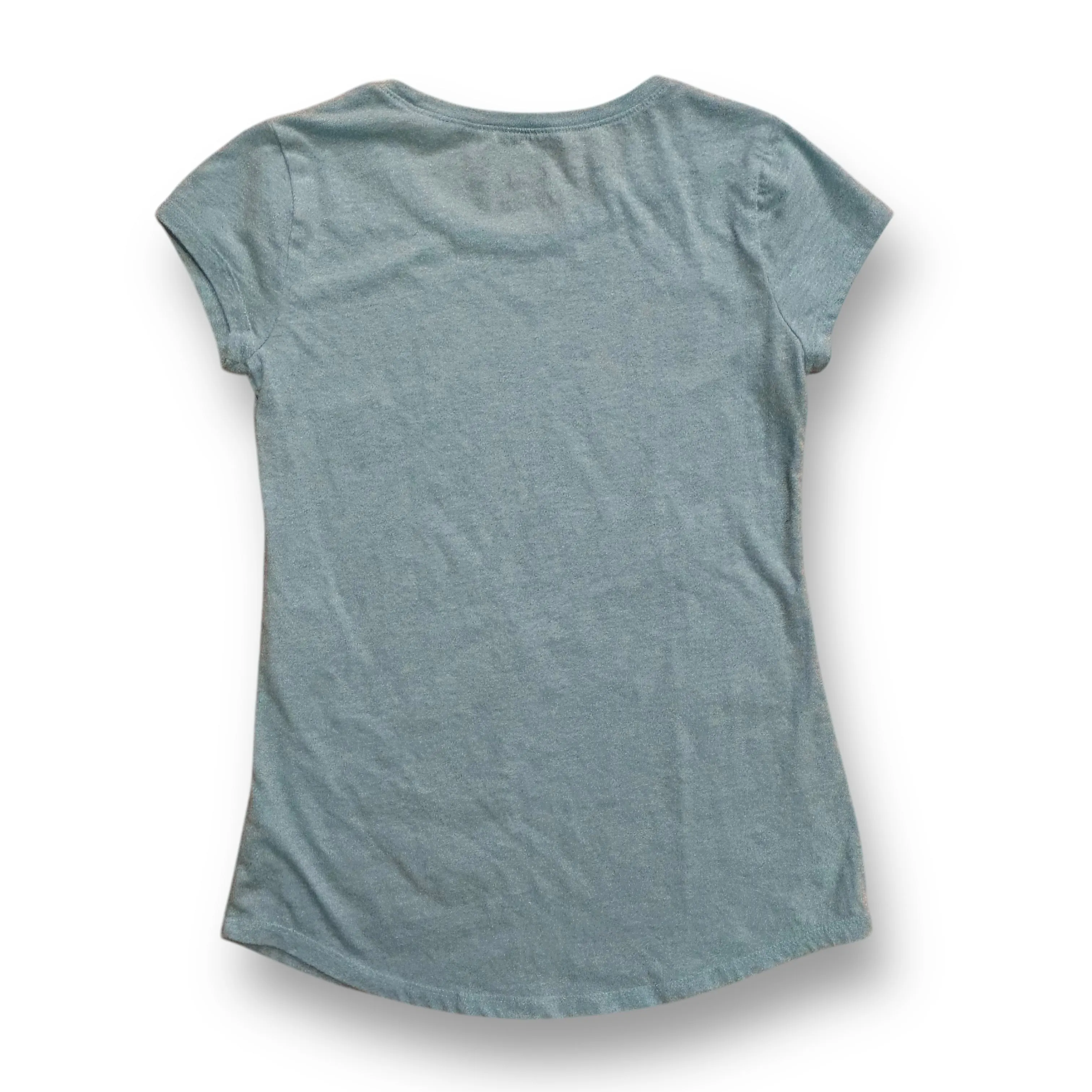 Girls Justice Size 8 Light Blue BFF Short Sleeve Tee