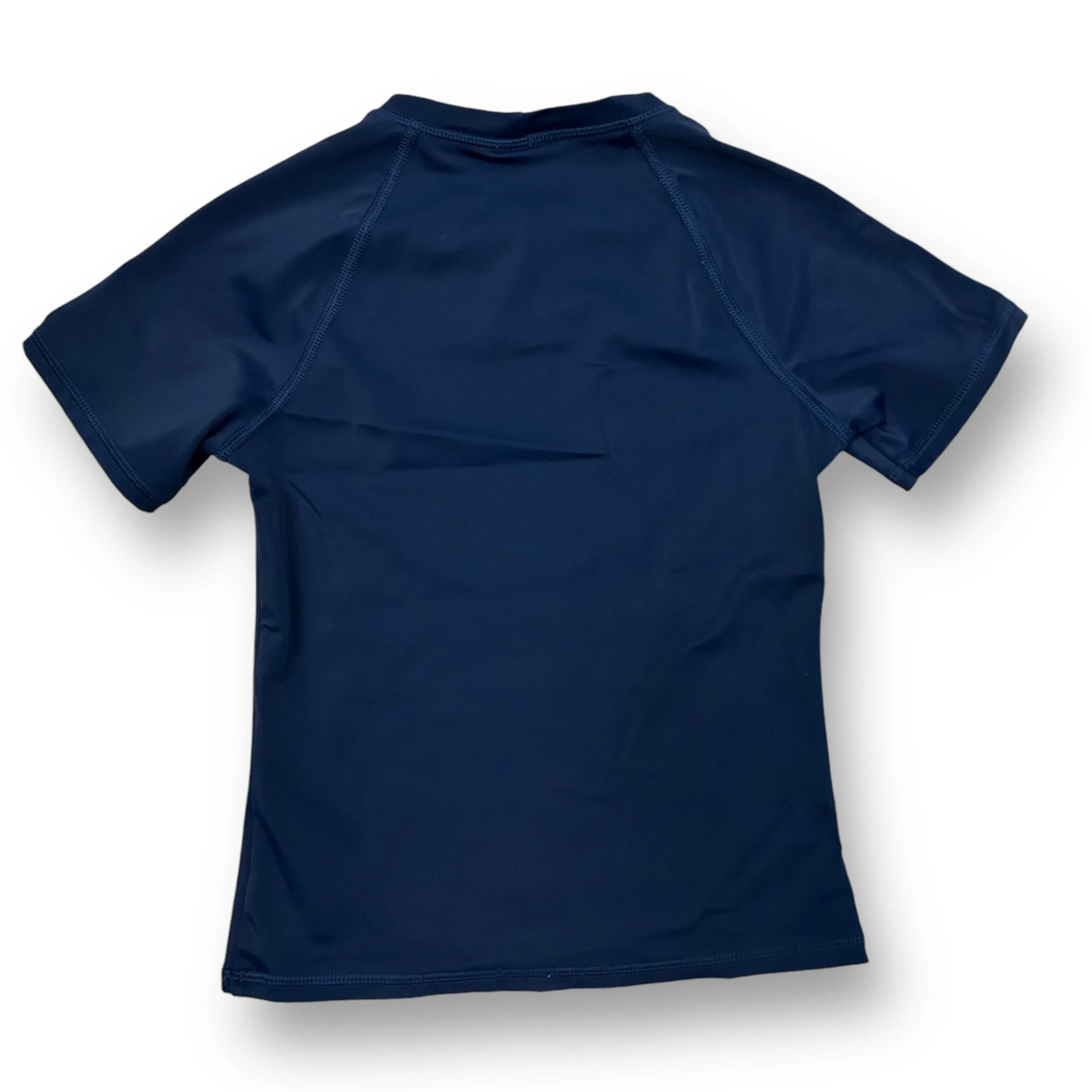 Girls Lands End Size 5/6 Navy Funtastic! Swimsuit Rash Guard
