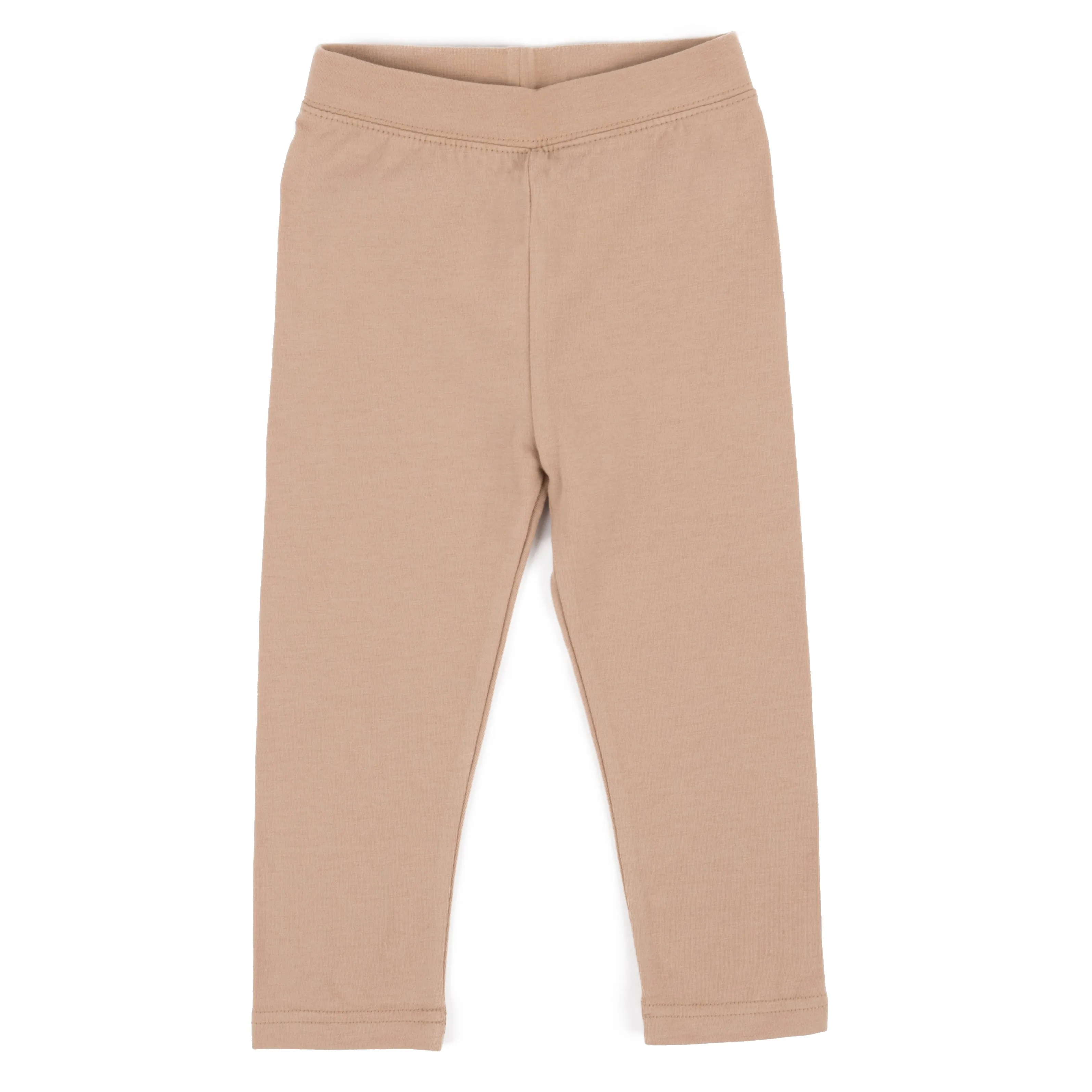 Girls Legging Neutral Solid Color