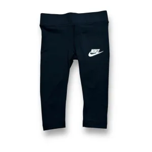 Girls Nike Size 2T Black Athletic Stretch Capri Leggings