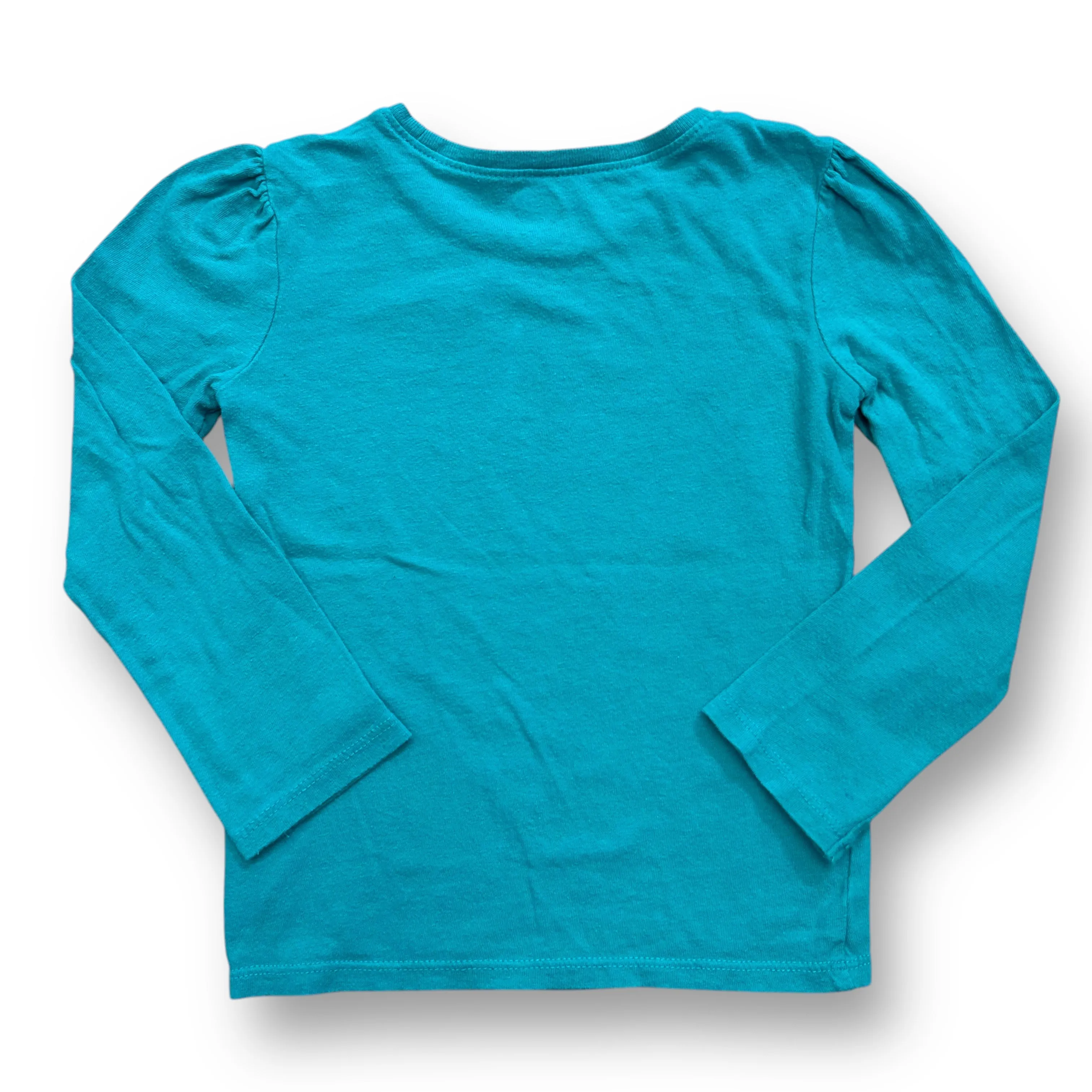 Girls Old Navy Size 4T Green Laughing All the Way Christmas Shirt