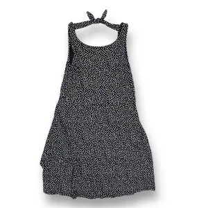 Girls Old Navy Size 8 M Black & White Polka Dot Sleeveless Dress