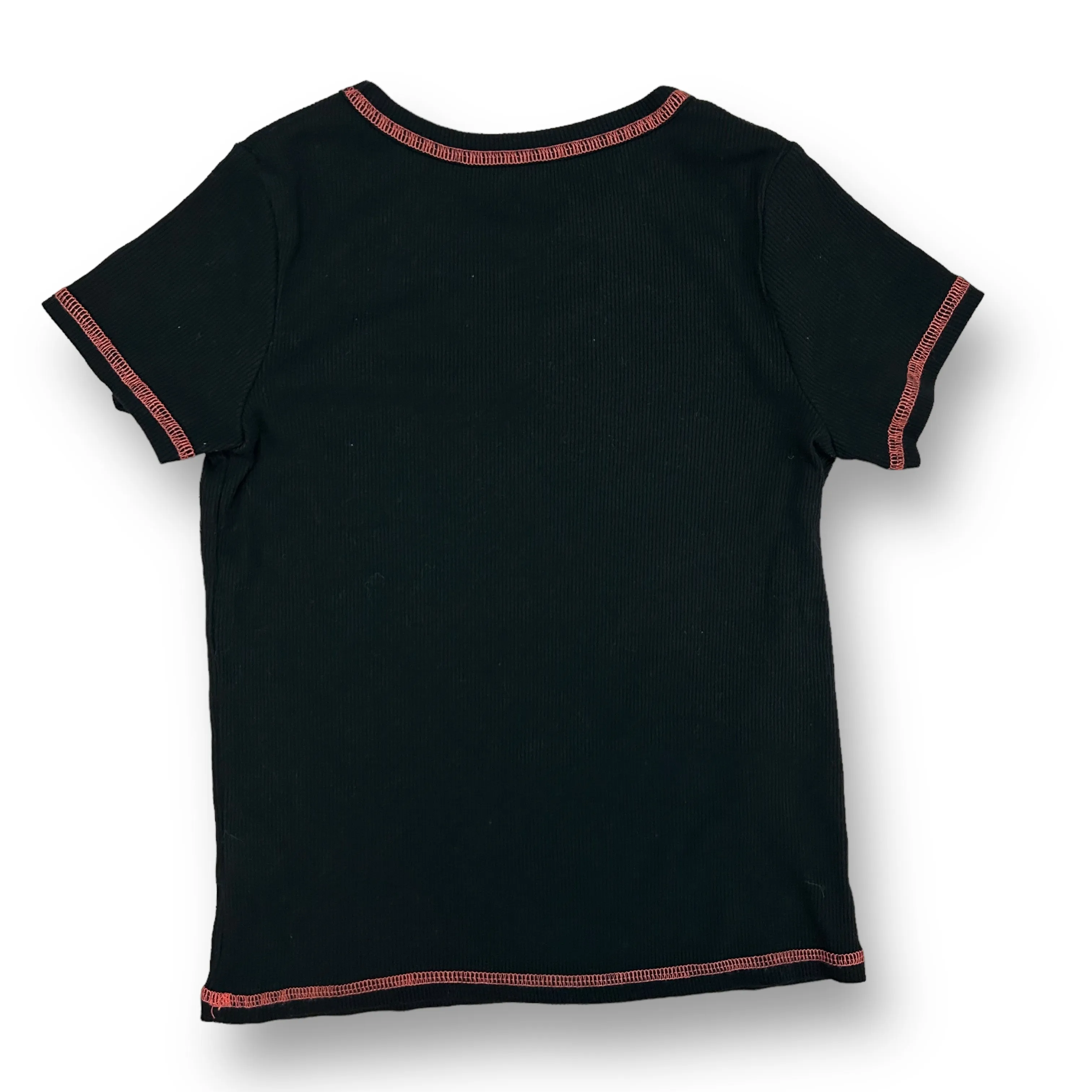 Girls Size 10/12 Youth Art Class 4-Pack Collection of Ribbed Short Sleeve Tops