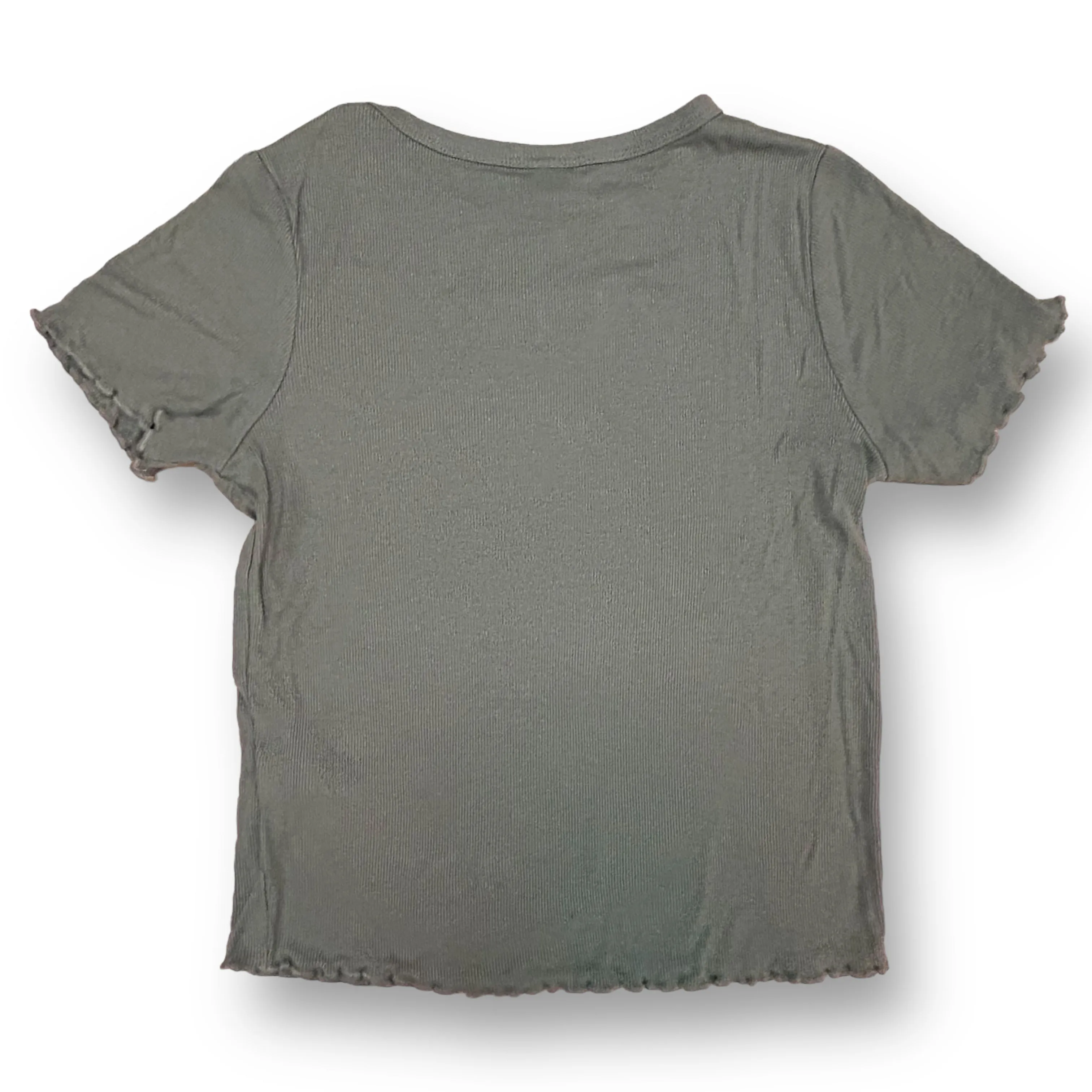 Girls Size 10/12 Youth Art Class 4-Pack Collection of Ribbed Short Sleeve Tops