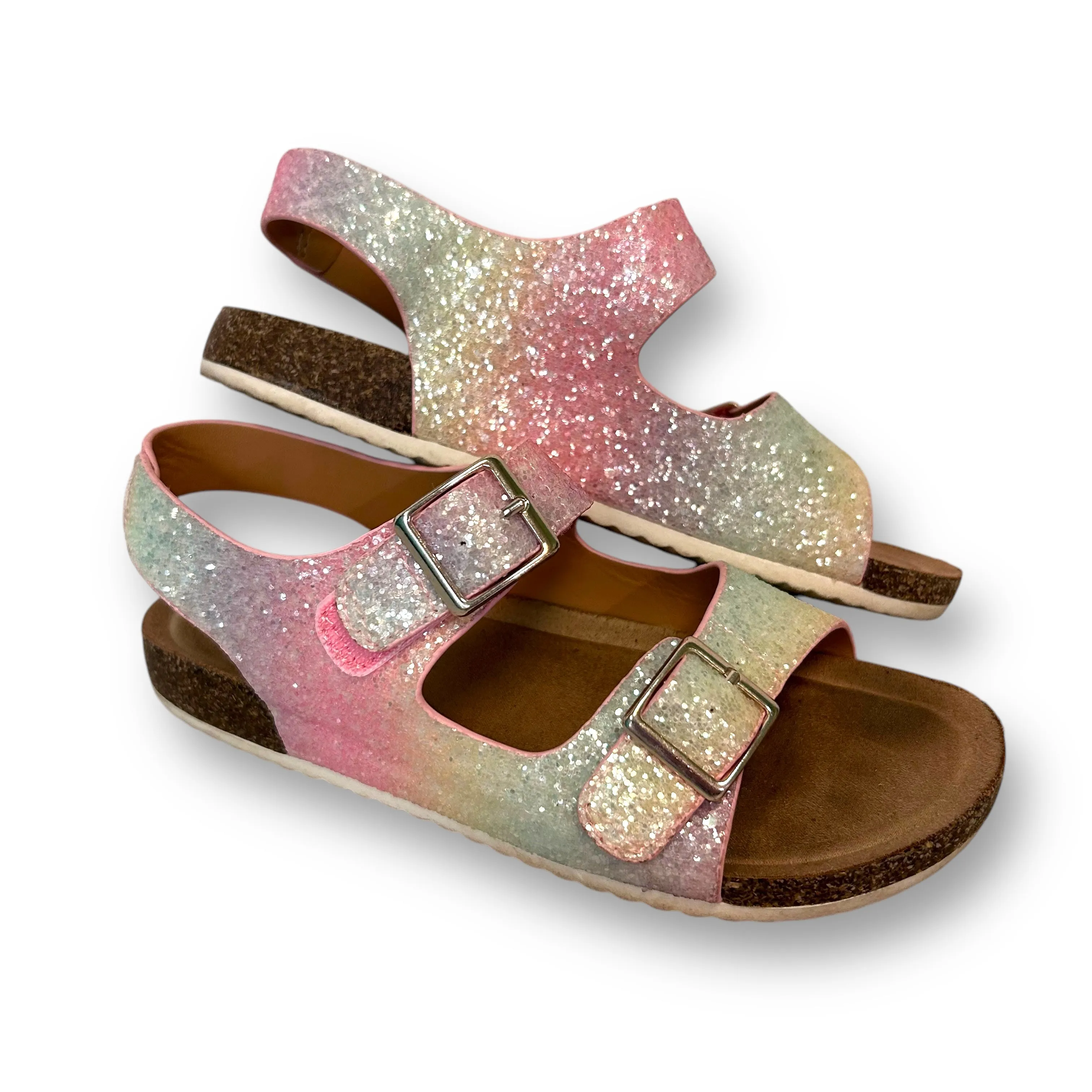 Girls Size 12 Sandals Spring and Summer Collection of 4 Shoes