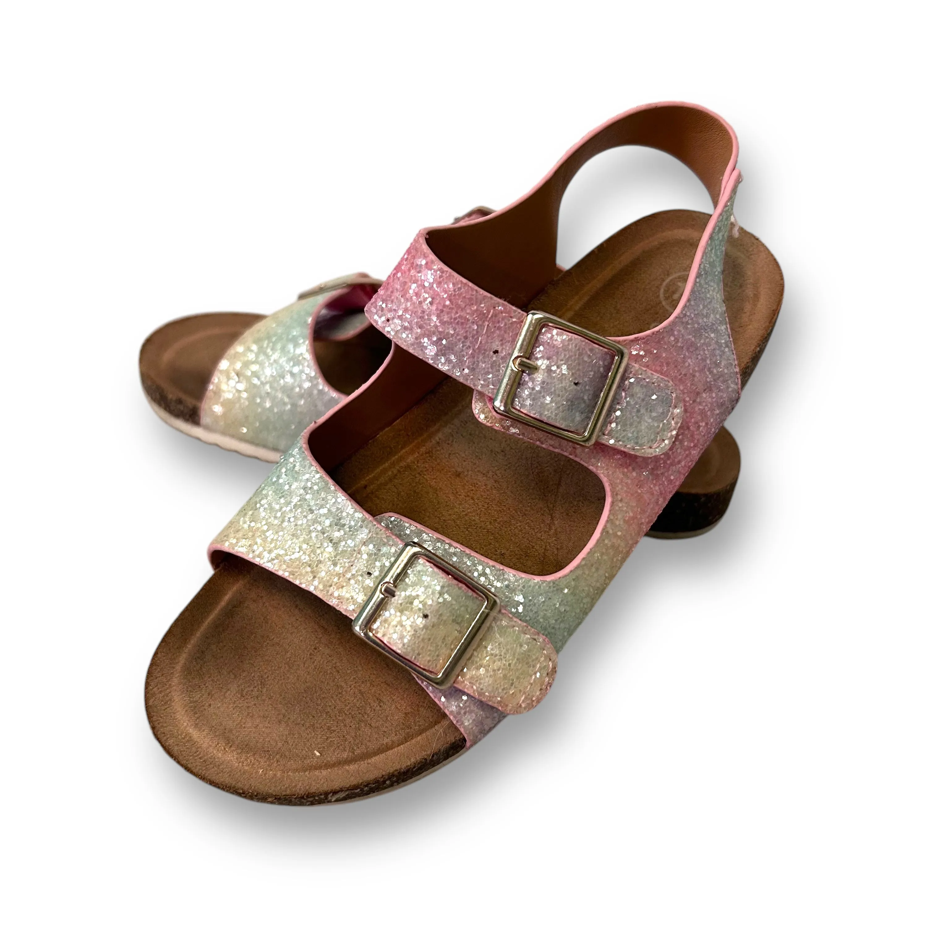 Girls Size 12 Sandals Spring and Summer Collection of 4 Shoes