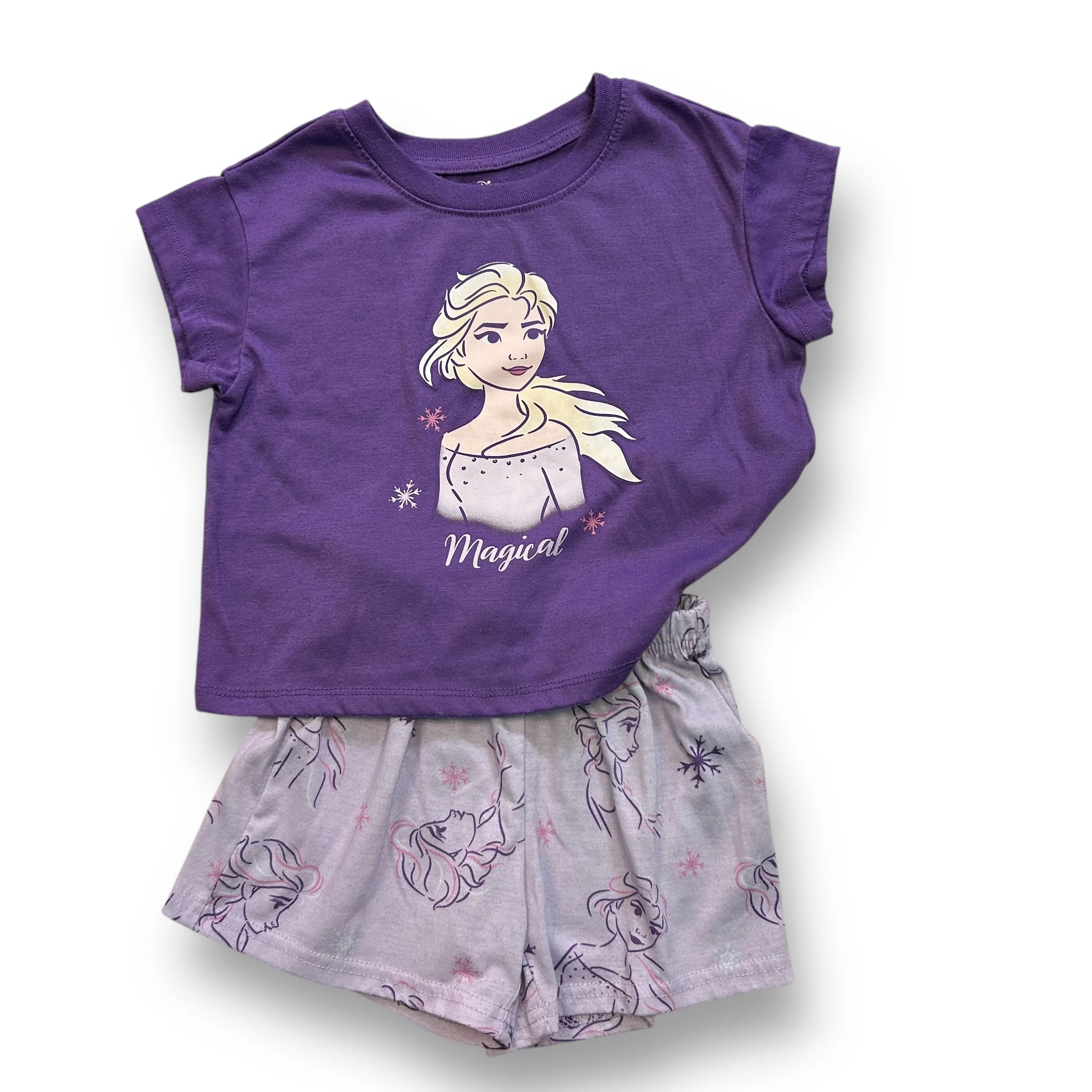 Girls Size 4/5 Mixed Lot Under Armour, Disney, Adidas Clothes & PJ's