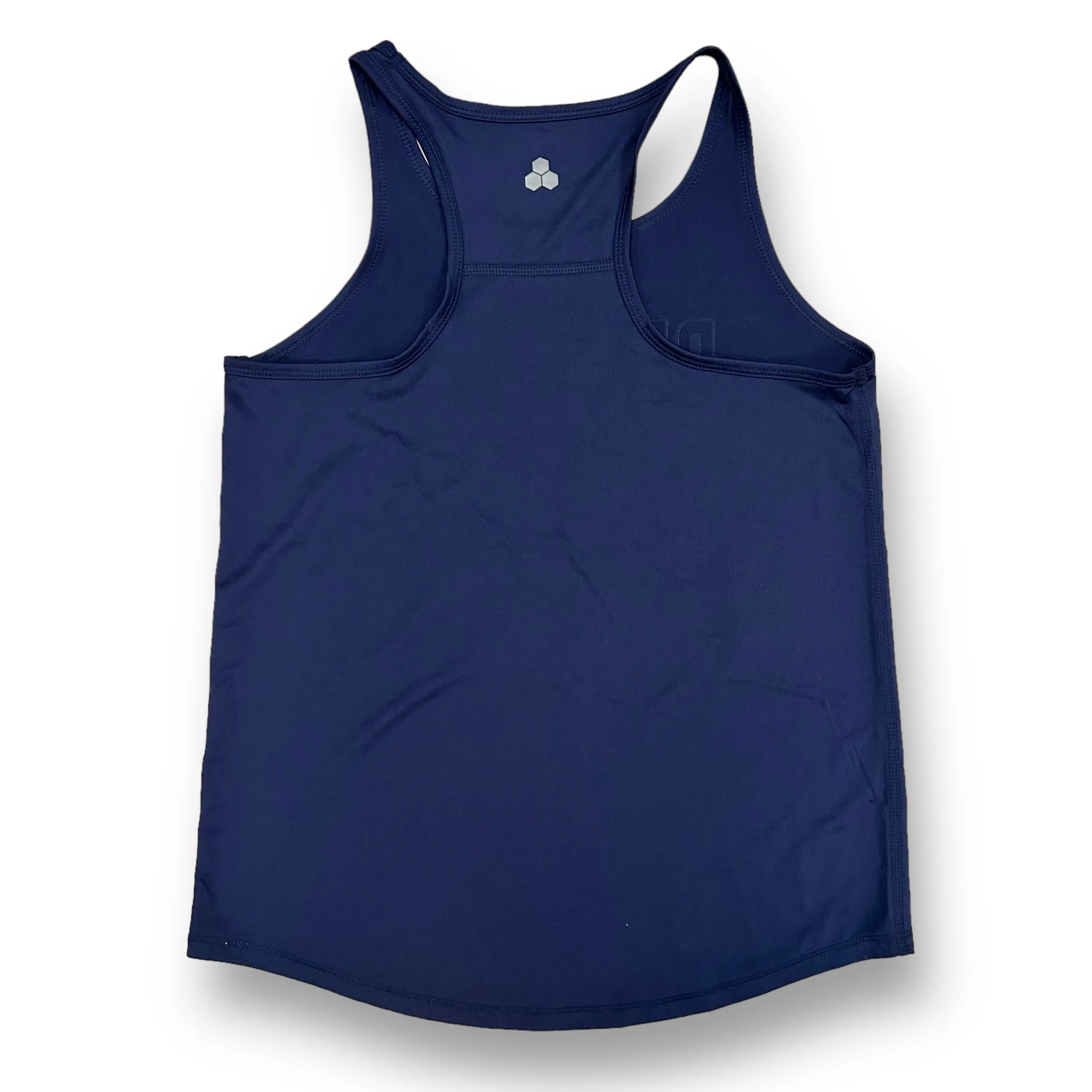 Girls Tek Gear Size 10/12 Navy "Be the Change" Athletic Tank Top