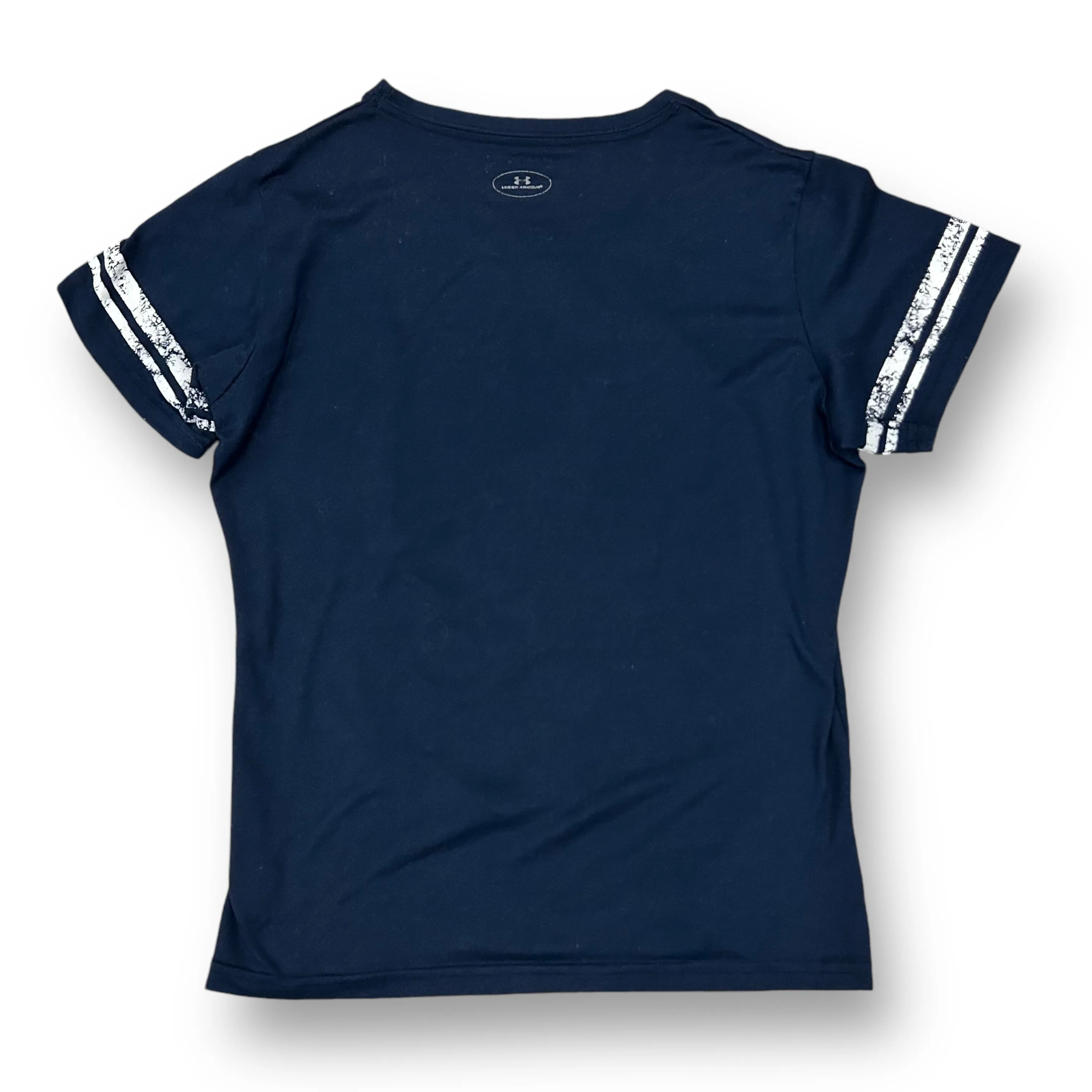Girls Under Armour Size 12/14 YLG Navy Penn State Short Sleeve Shirt