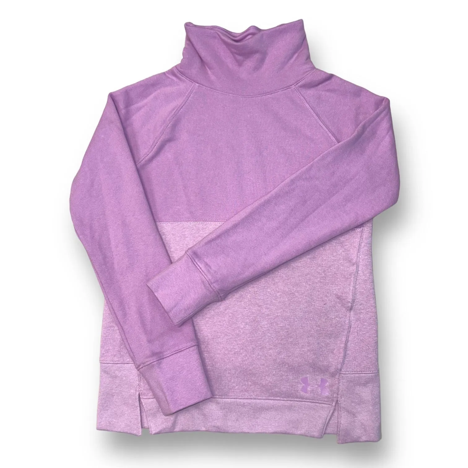 Girls Under Armour Size YMD 10/12 Lilac Athleticwear Pullover