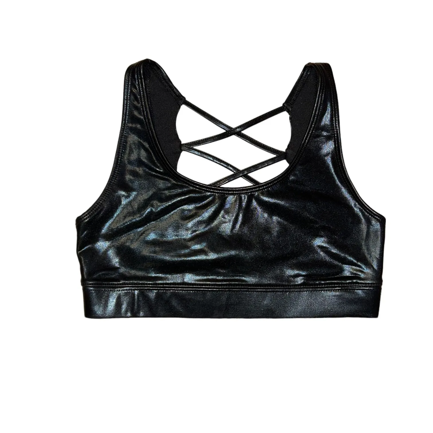 Girls Youth Size 12/14 Athletic Tanks, Cropped Top, and Dance Activewear Bundle