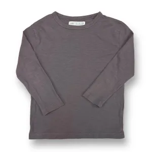 Girls Zara Size 6 116 cm Purple Long Sleeve Everyday Fashion Top