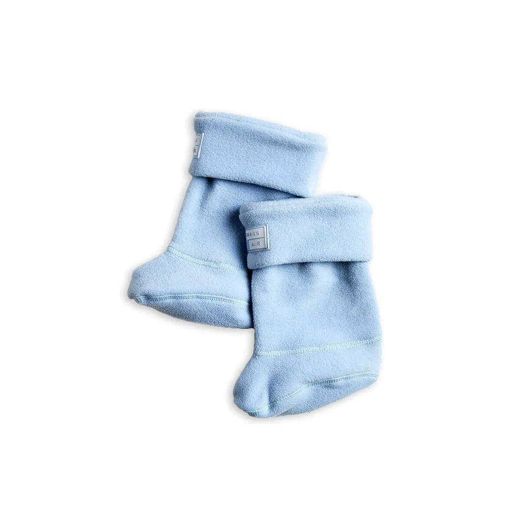 Grass & Air Wellie Socks - Baby Blue