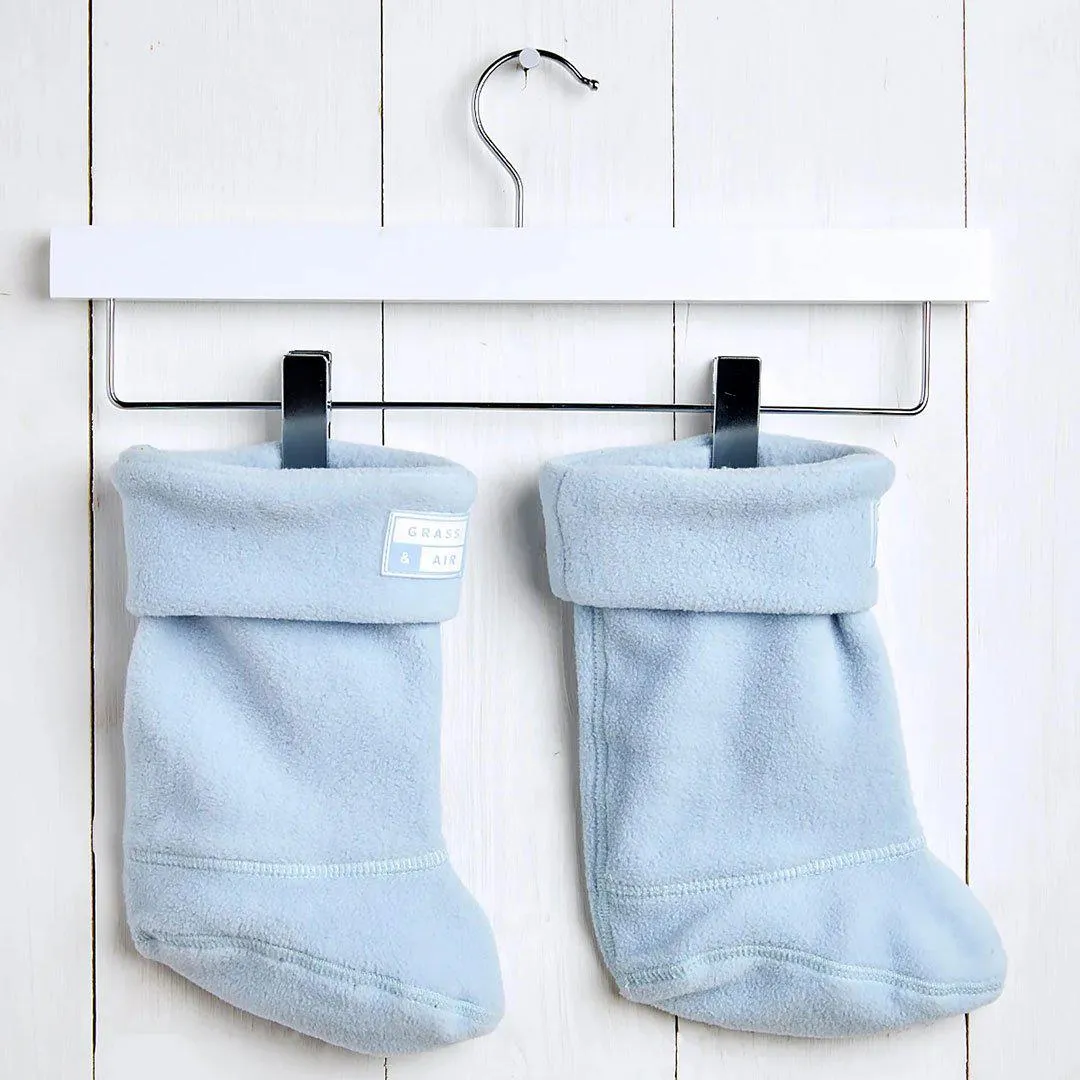 Grass & Air Wellie Socks - Baby Blue
