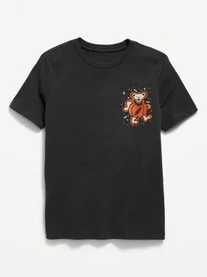Grateful Dead Matching Gender-Neutral Halloween T-Shirt for Kids