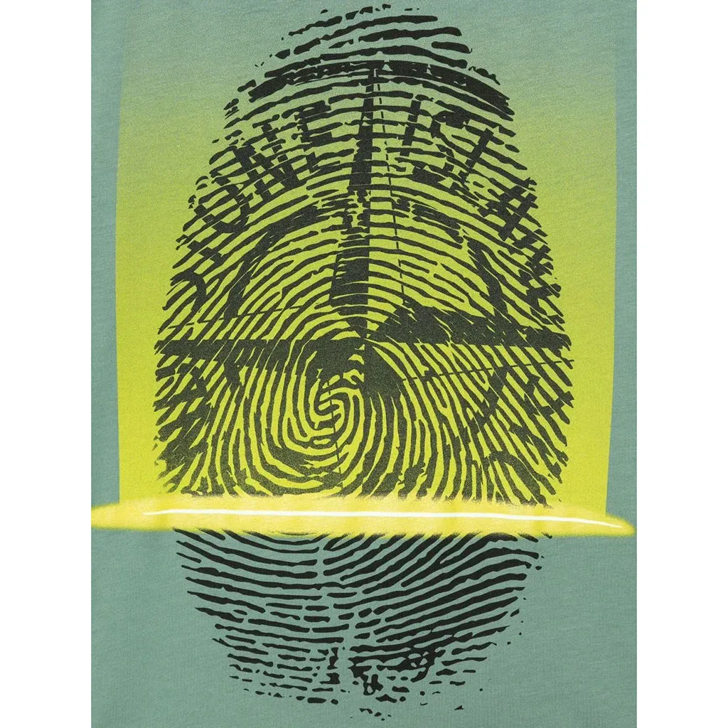 Green Finger Print T-Shirt