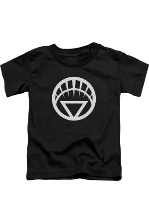 Green Lantern White Emblem Short Sleeve Toddler Tee / T-Shirt