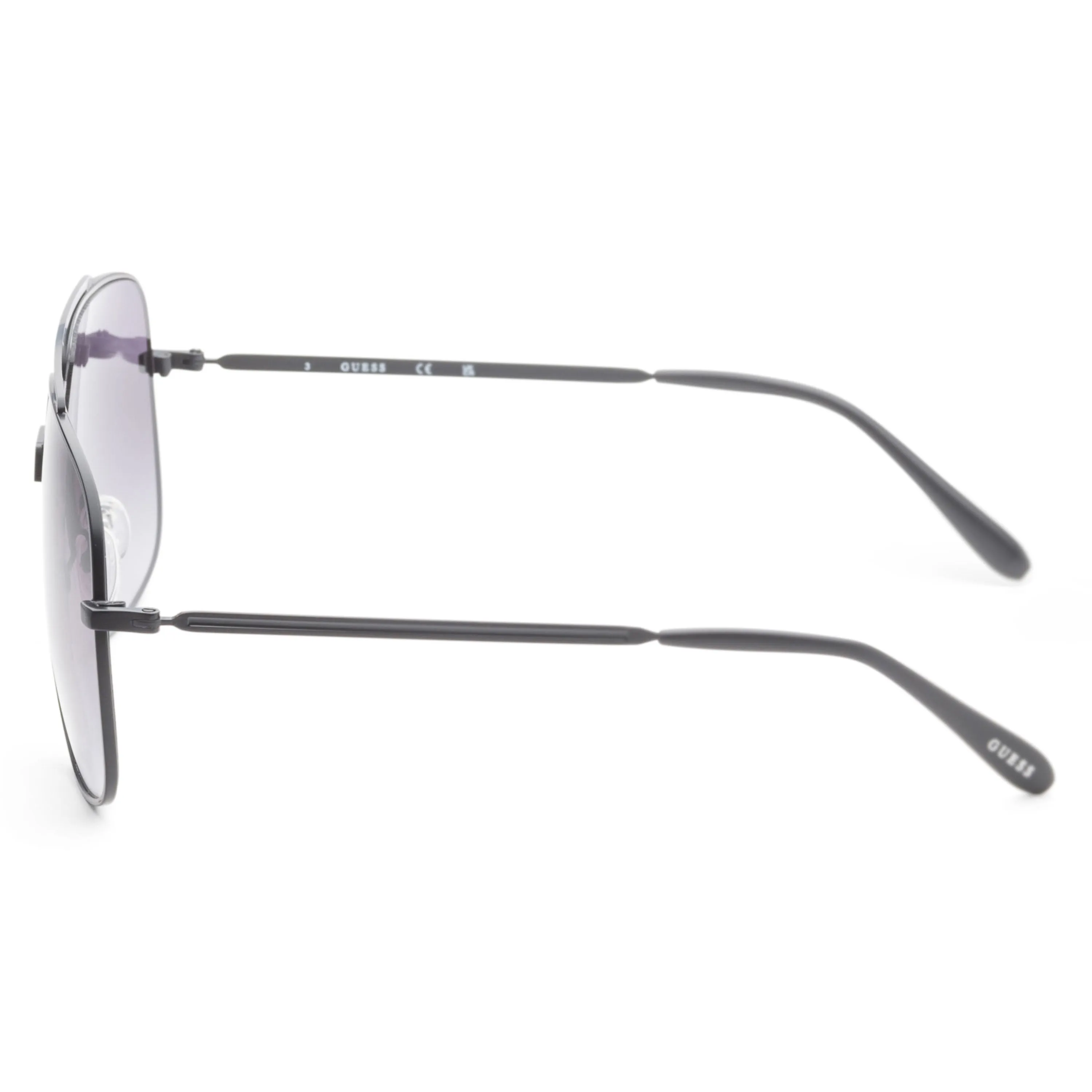 Guess Men's 61mm Black Sunglasses GF0239-02B