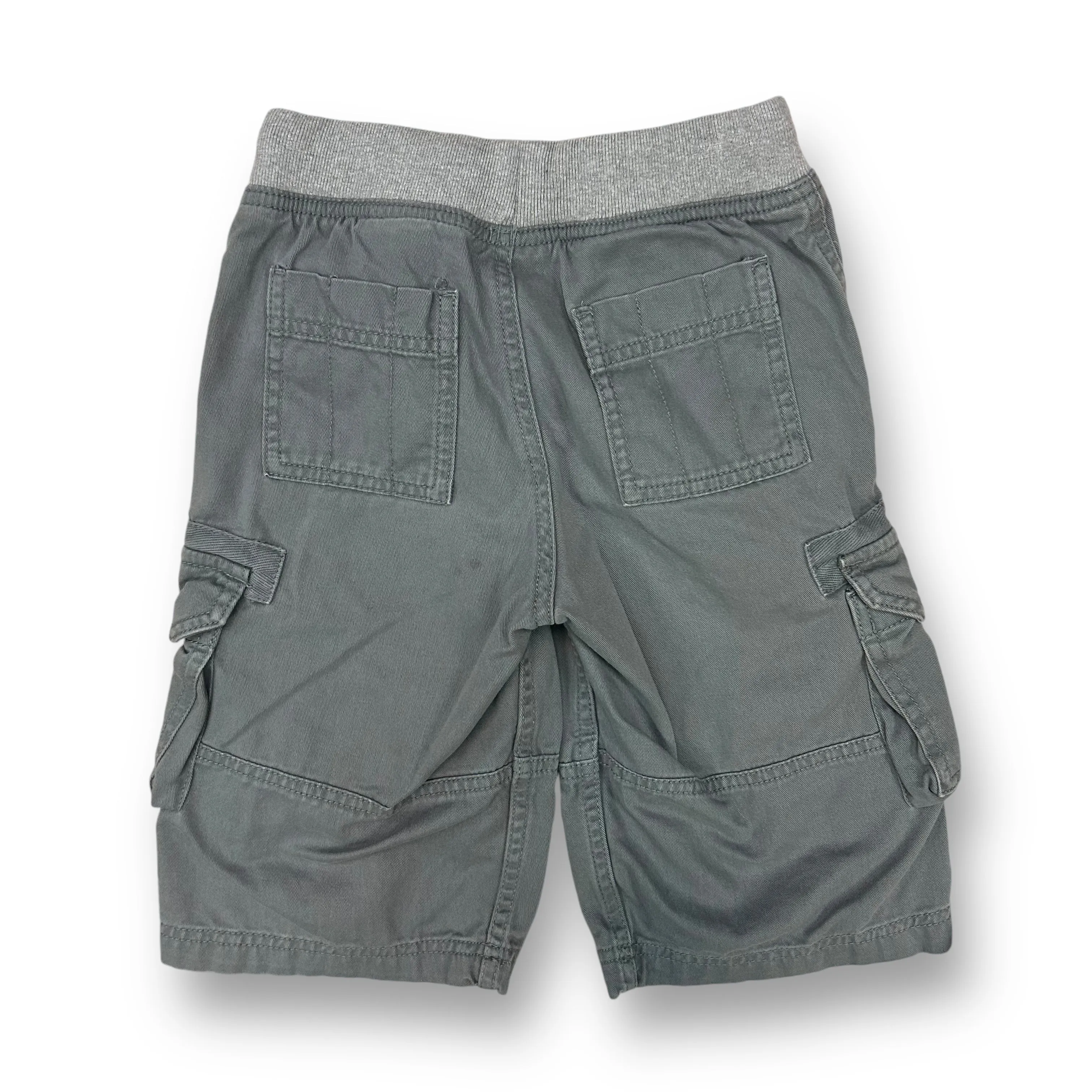 Hanna Andersson Boys Size 5 Cargo Shorts with Elastic Waist and Drawstring