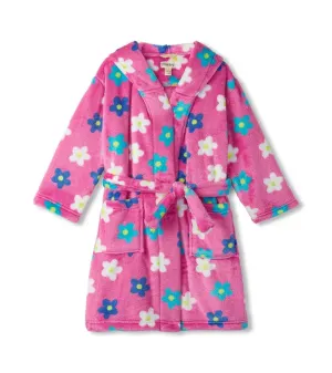 Hatley Girls Daisy Fleece Robe