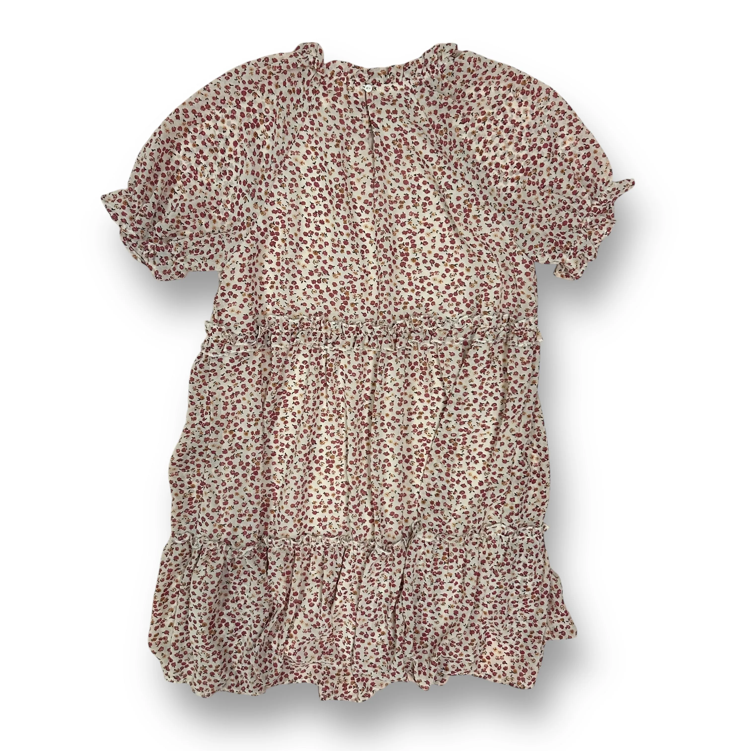 Hayden Girls Size 11/12 Floral Print Short Sleeve Boutique Dress