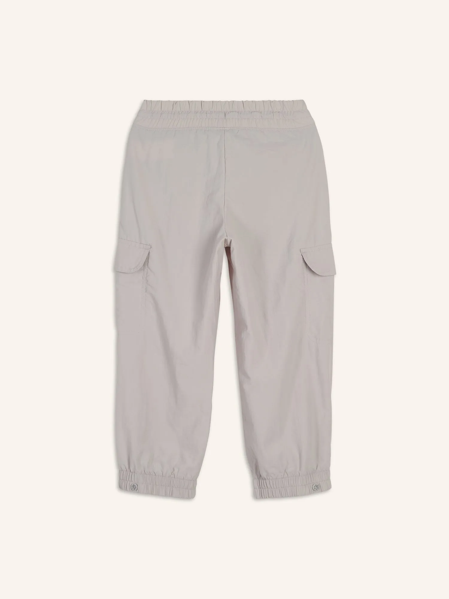 High-Waisted Loose Cargo Performance Pants for Girls