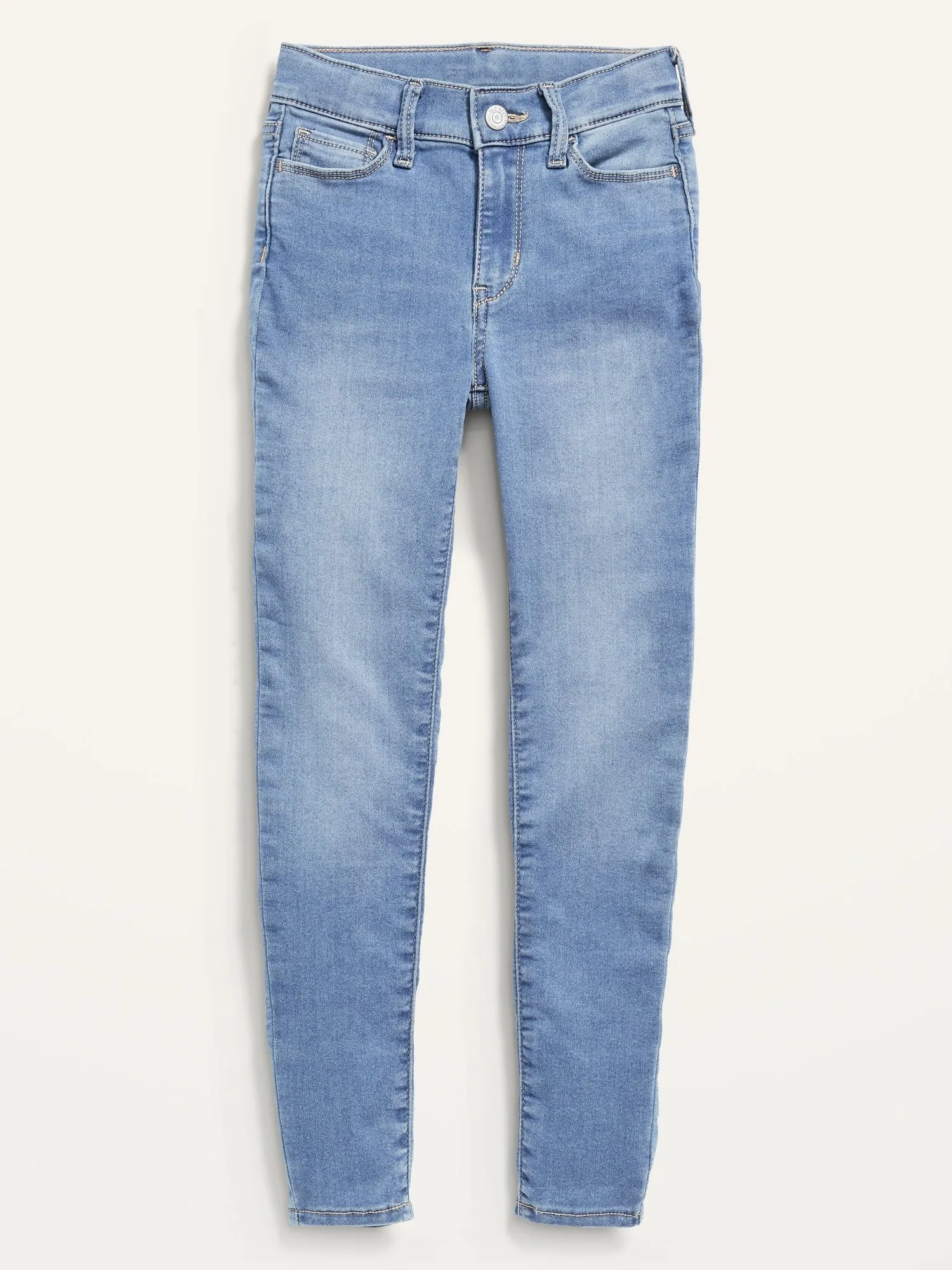 High-Waisted Rockstar 360 Stretch Jeggings for Girls