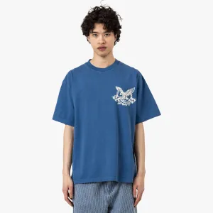Honor The Gift Vintage Oil T-Shirt Blue