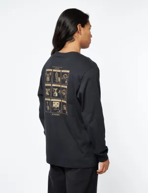 Hot Deal Columbia Explorers Canyon Long Sleeve T-Shirt - Black  Limited Availability!
