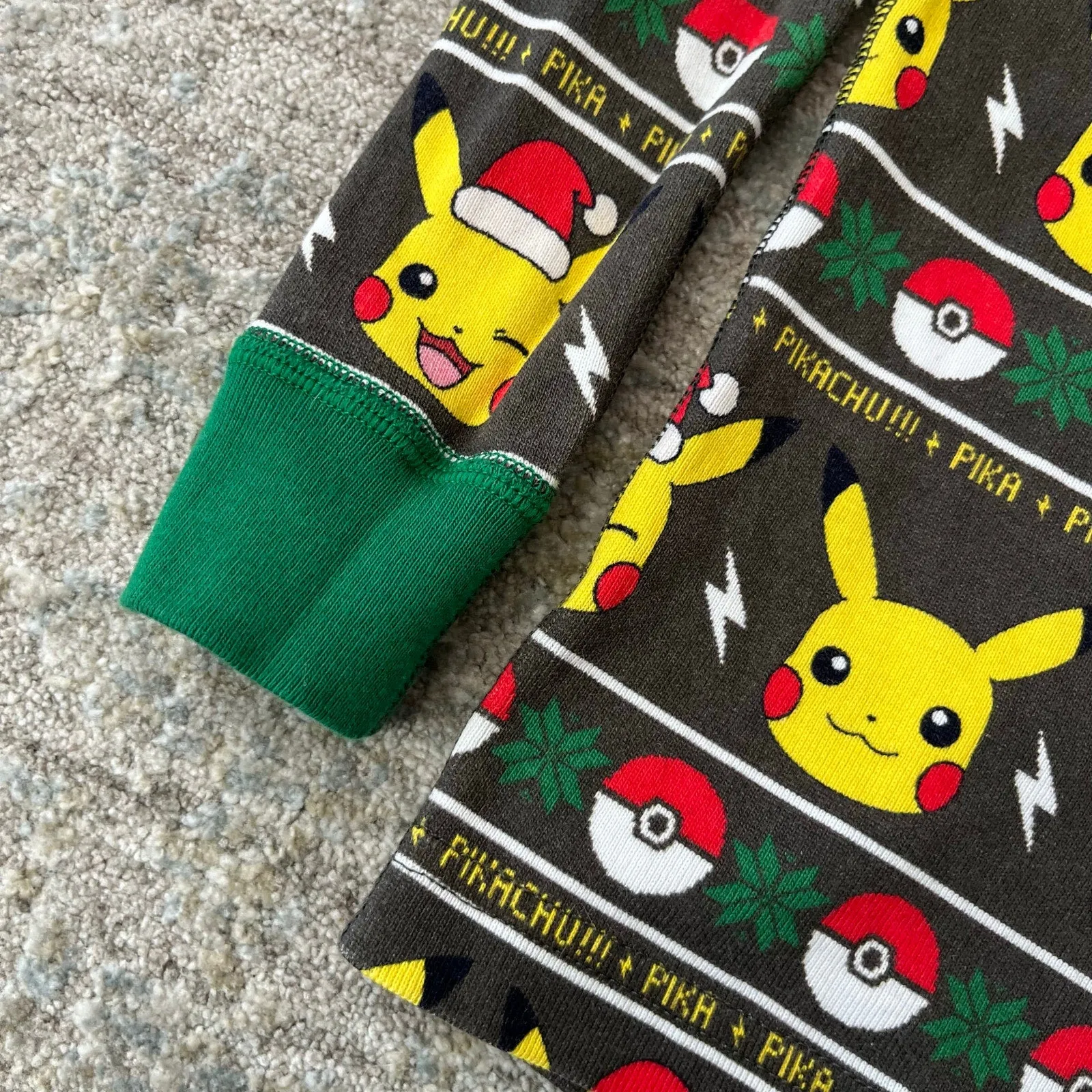 Hot Deal Hanna Andersson Pokemon Pikachu Christmas Pajamas 110 cm 5T  Today Only!