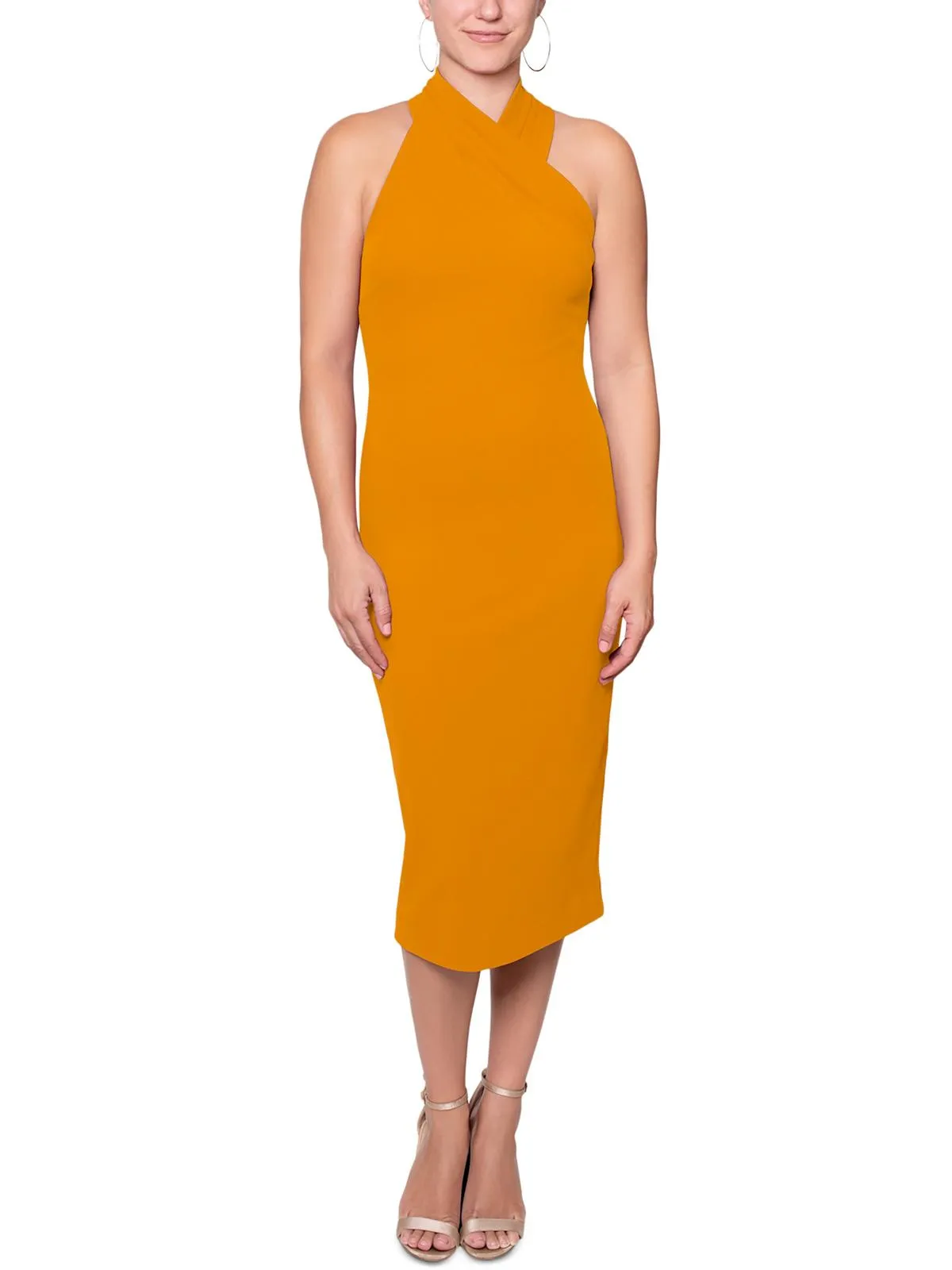 Hot Deal Harland Womens Crepe Midi Midi Dress  Limited Stock!