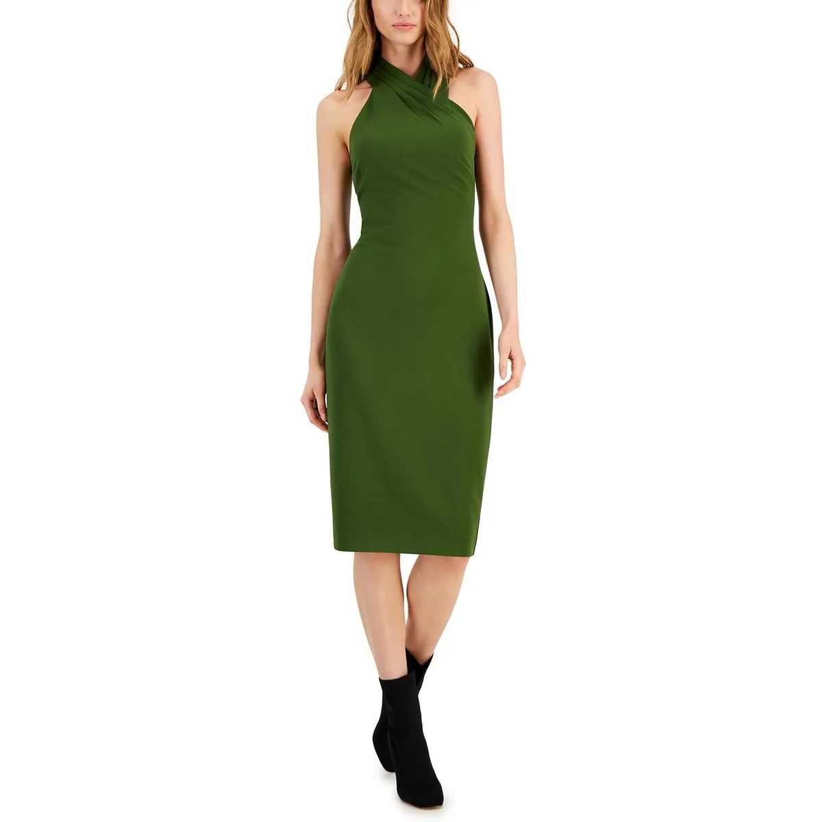 Hot Deal Harland Womens Crepe Midi Midi Dress  Limited Stock!