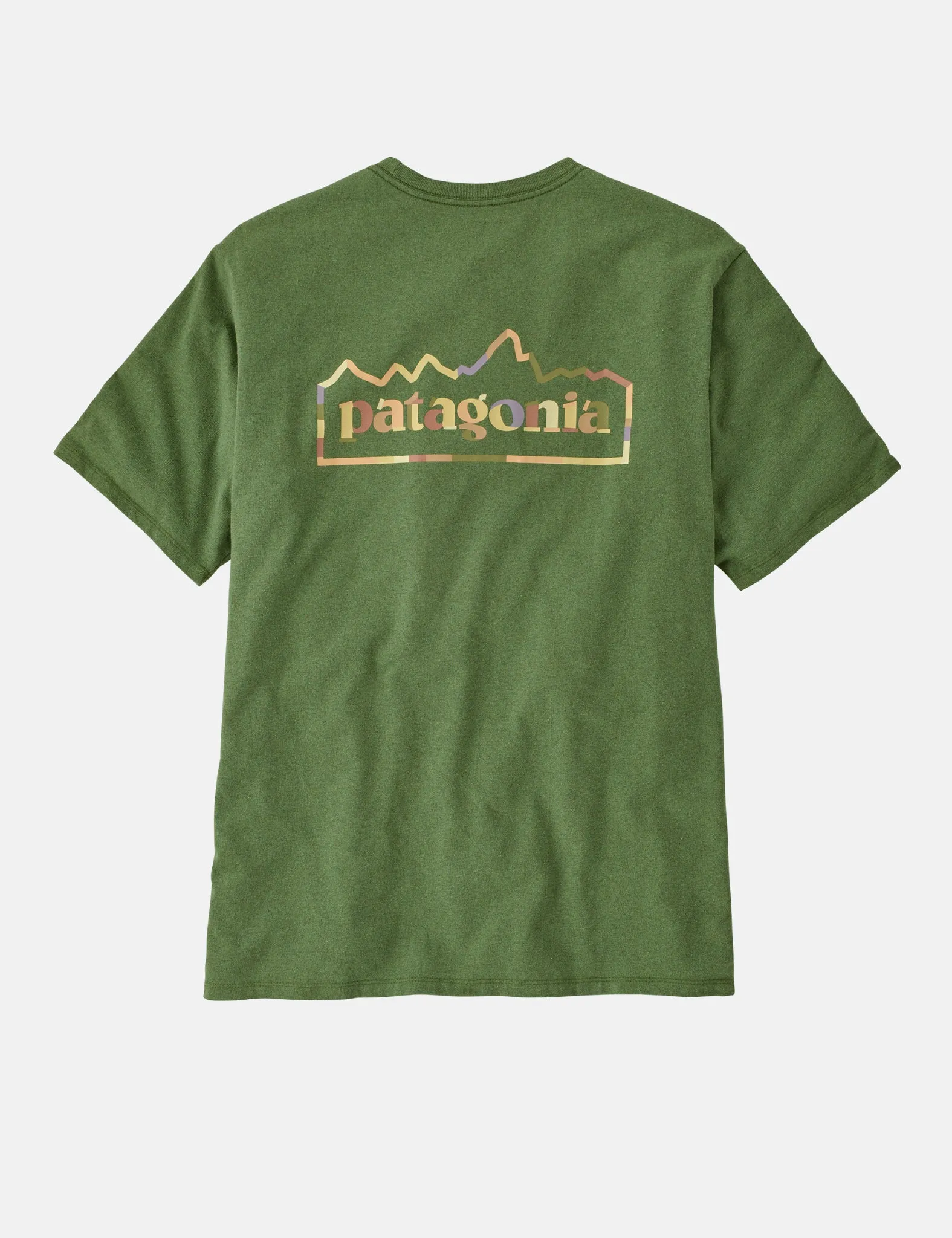 Hot Deal Patagonia Unity Fitz Responsibili-Tee T-Shirt - Terrain Green  Going Fast!