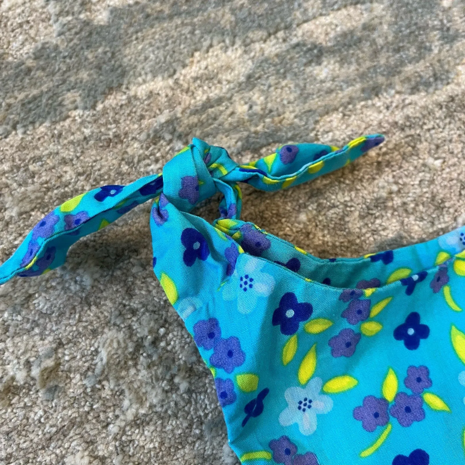 Hot Deal Vintage Basic Editions Blue Floral Outfit 24 Months  Dont Miss Out!