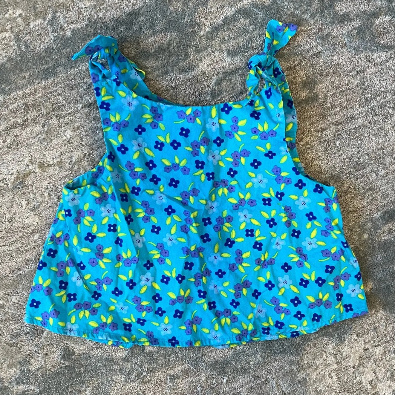 Hot Deal Vintage Basic Editions Blue Floral Outfit 24 Months  Dont Miss Out!