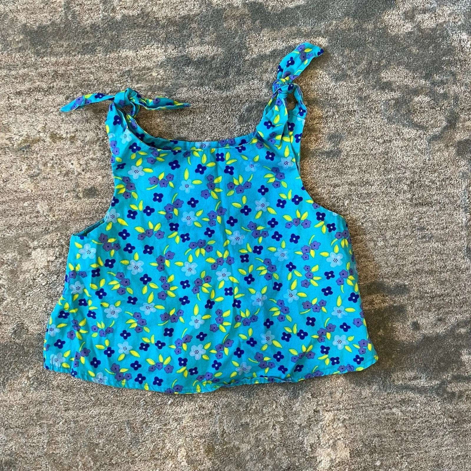 Hot Deal Vintage Basic Editions Blue Floral Outfit 24 Months  Dont Miss Out!