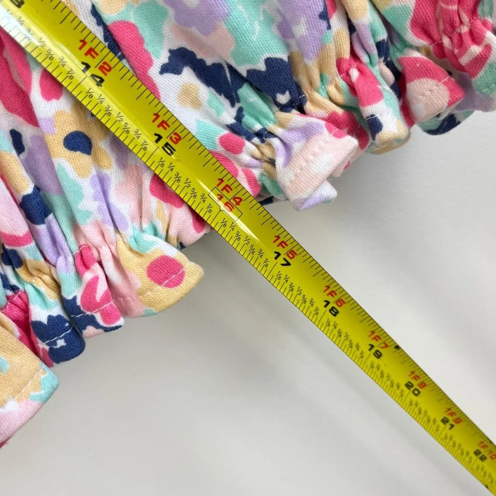 Hot Deal Vintage Cuddle Towne Floral Romper 18 Months NWT  Today Only!