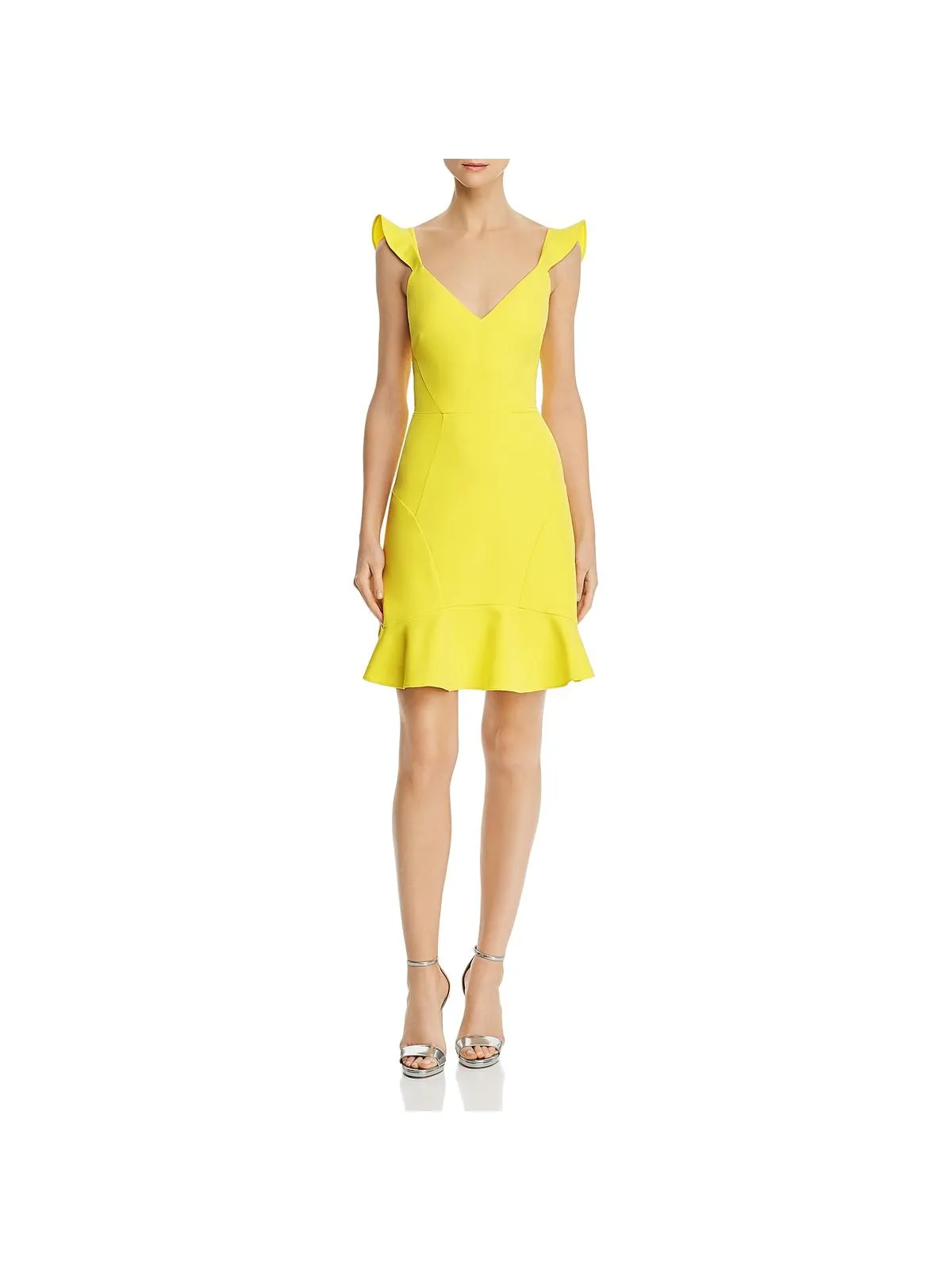 Hot Deal Womens Ruffled Mini Cocktail Dress  Dont Miss Out!