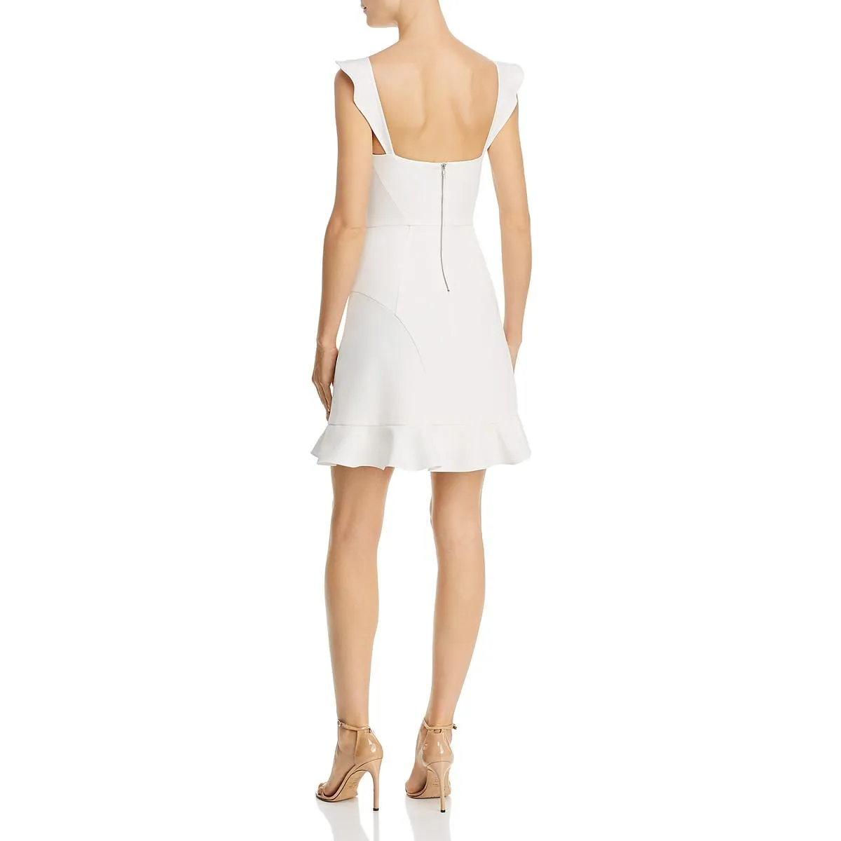 Hot Deal Womens Ruffled Mini Cocktail Dress  Dont Miss Out!