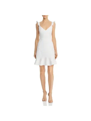 Hot Deal Womens Ruffled Mini Cocktail Dress  Dont Miss Out!