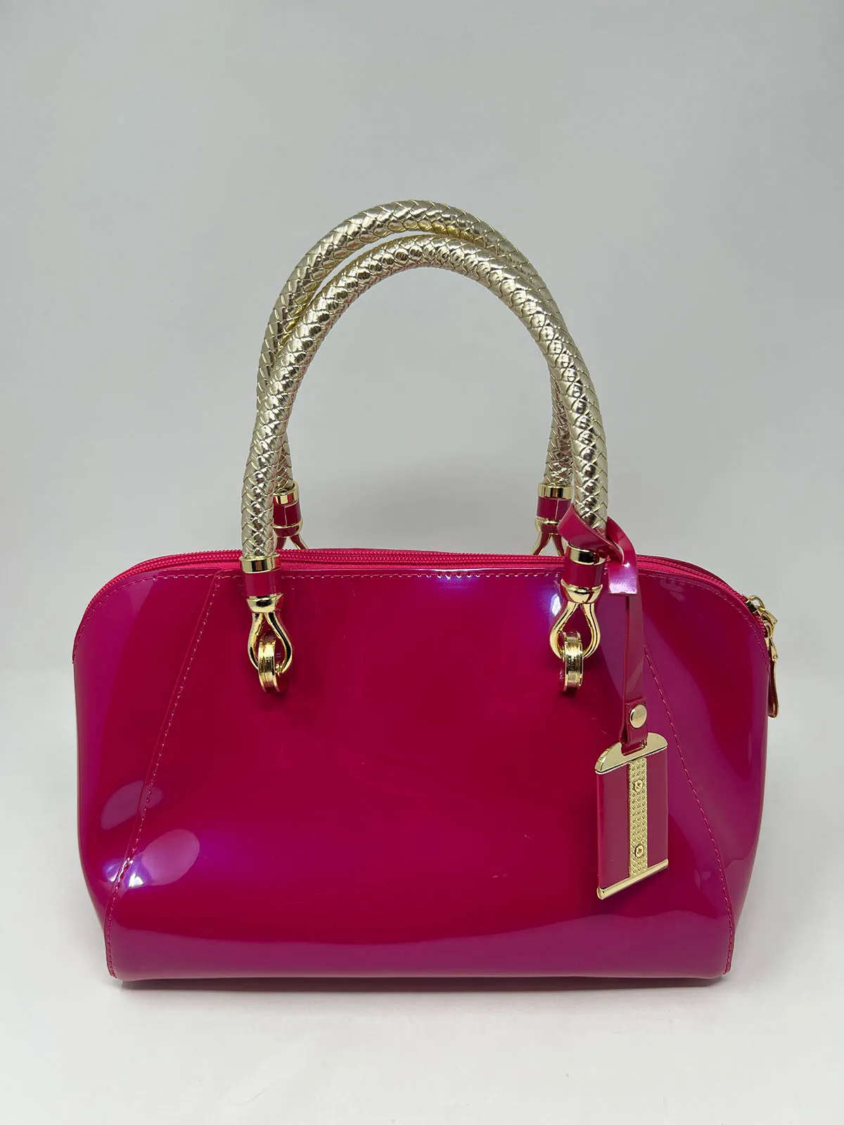 Hot Pink Patent Purse NWOT