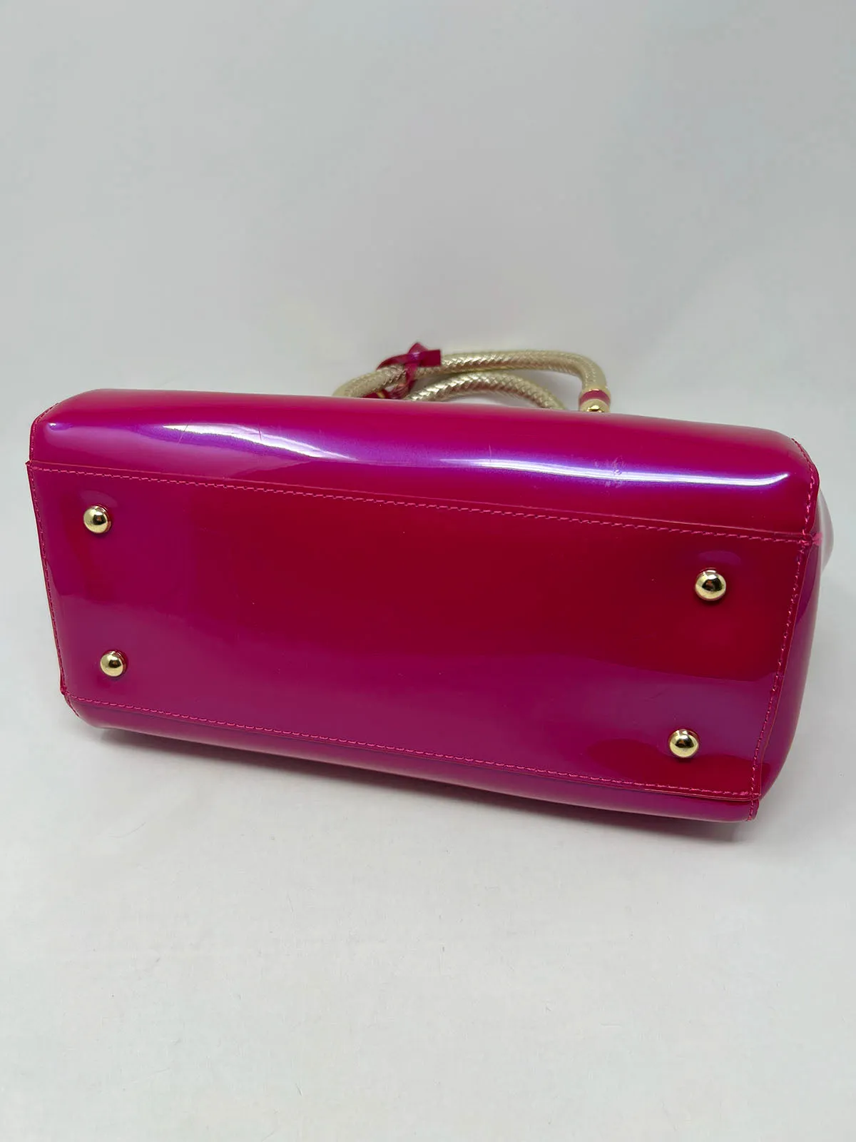 Hot Pink Patent Purse NWOT