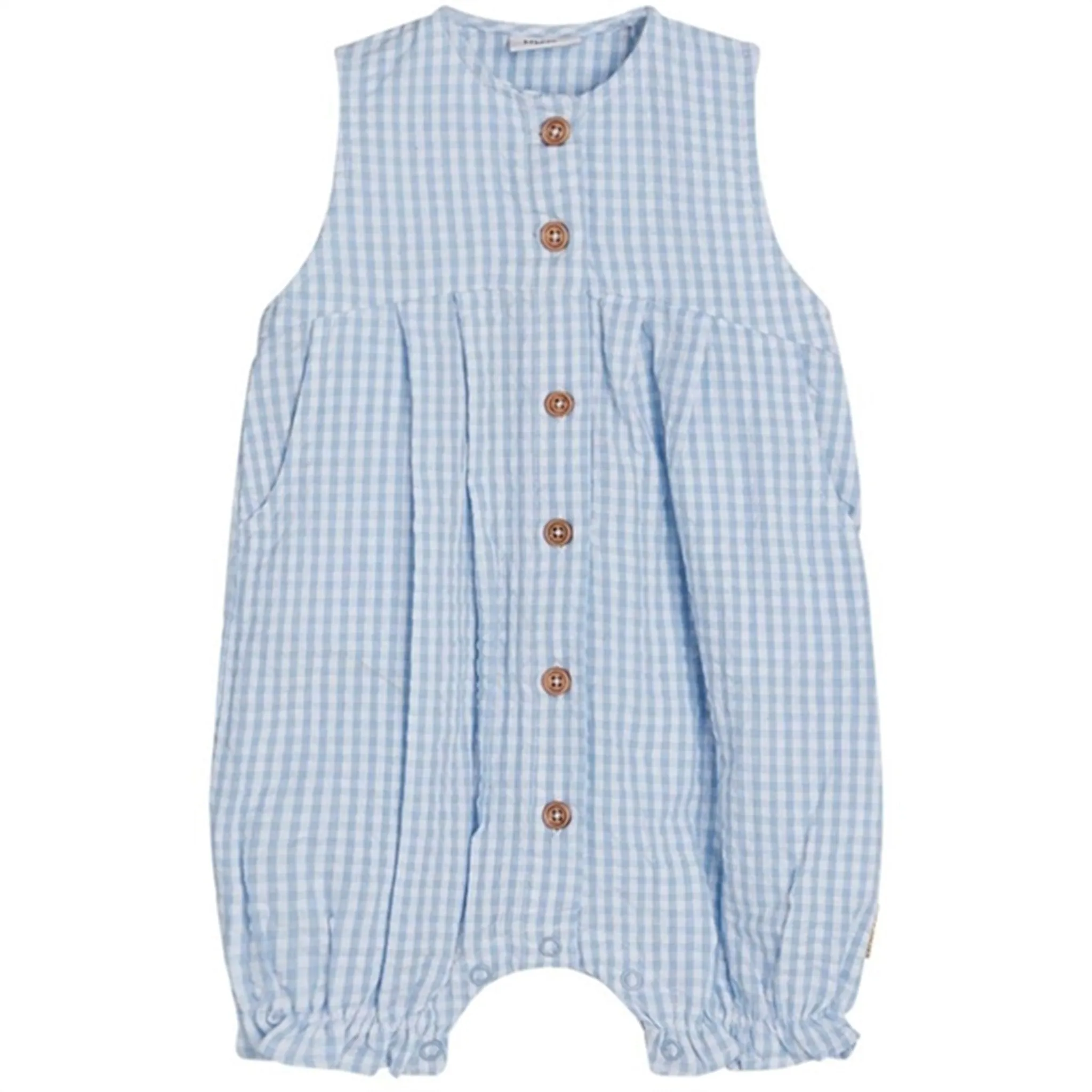 Hust & Claire Baby Maike Romper Chambray