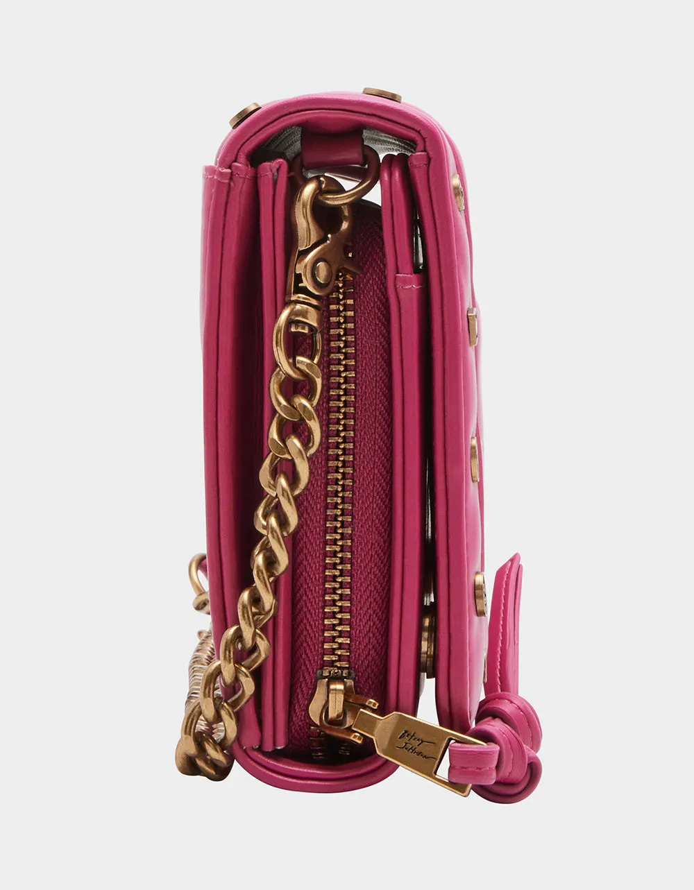 ICON WALLET ON CHAIN PINK Betsey Johnson