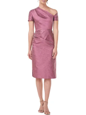 Insta-Worthy Caitlyn Womens One Shoulder Knee Midi Dress  Almost Gone!