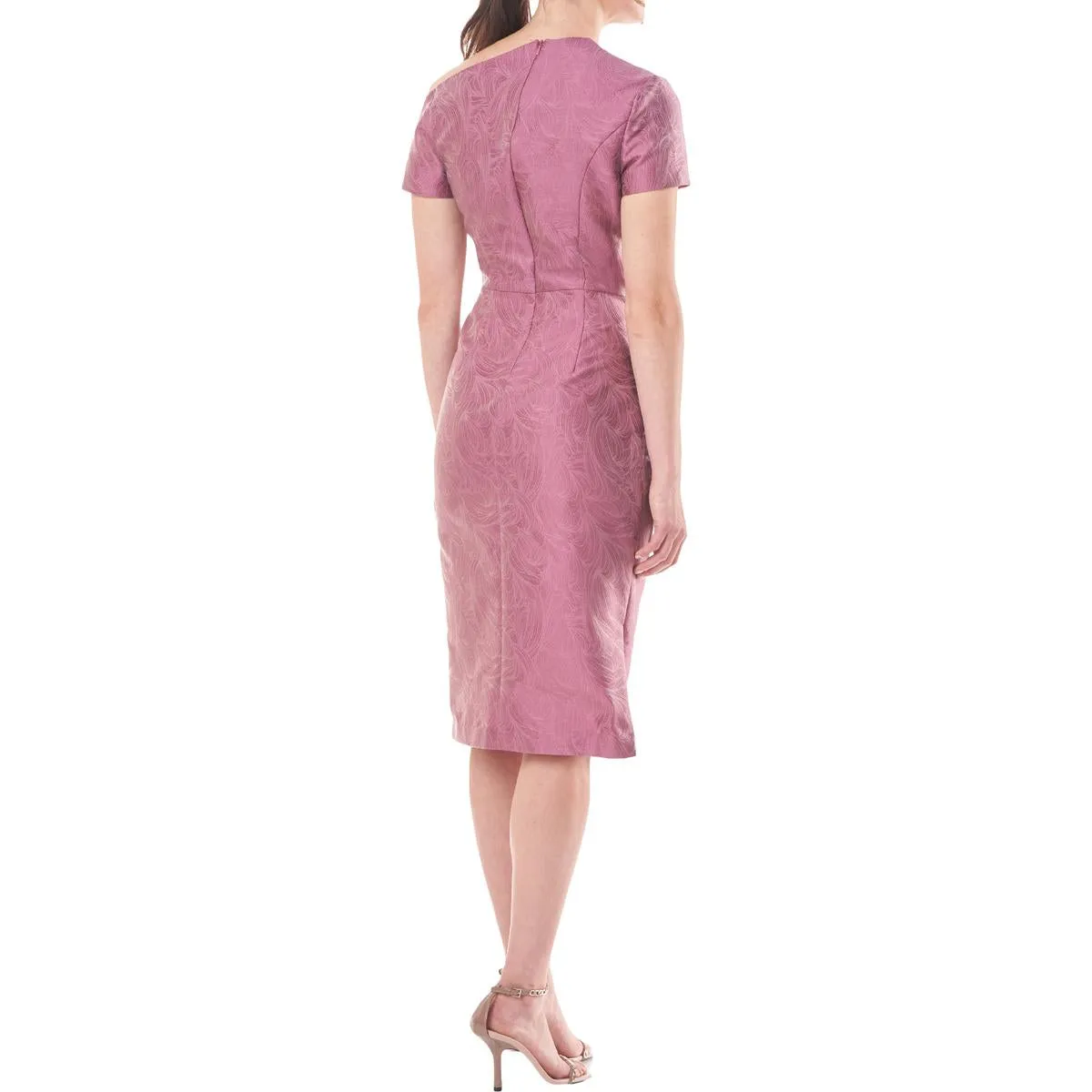 Insta-Worthy Caitlyn Womens One Shoulder Knee Midi Dress  Almost Gone!