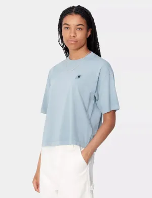 Insta-Worthy Carhartt WIP Women's Nelson T-Shirt (Loose) - Dusty Ice Blue  Dont Miss Out!