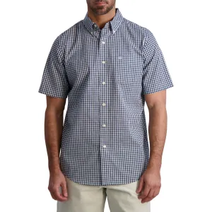 Insta-Worthy Chaps Men's Short Sleeve Recycled Poly Stretch Woven Shirt  Going Fast!