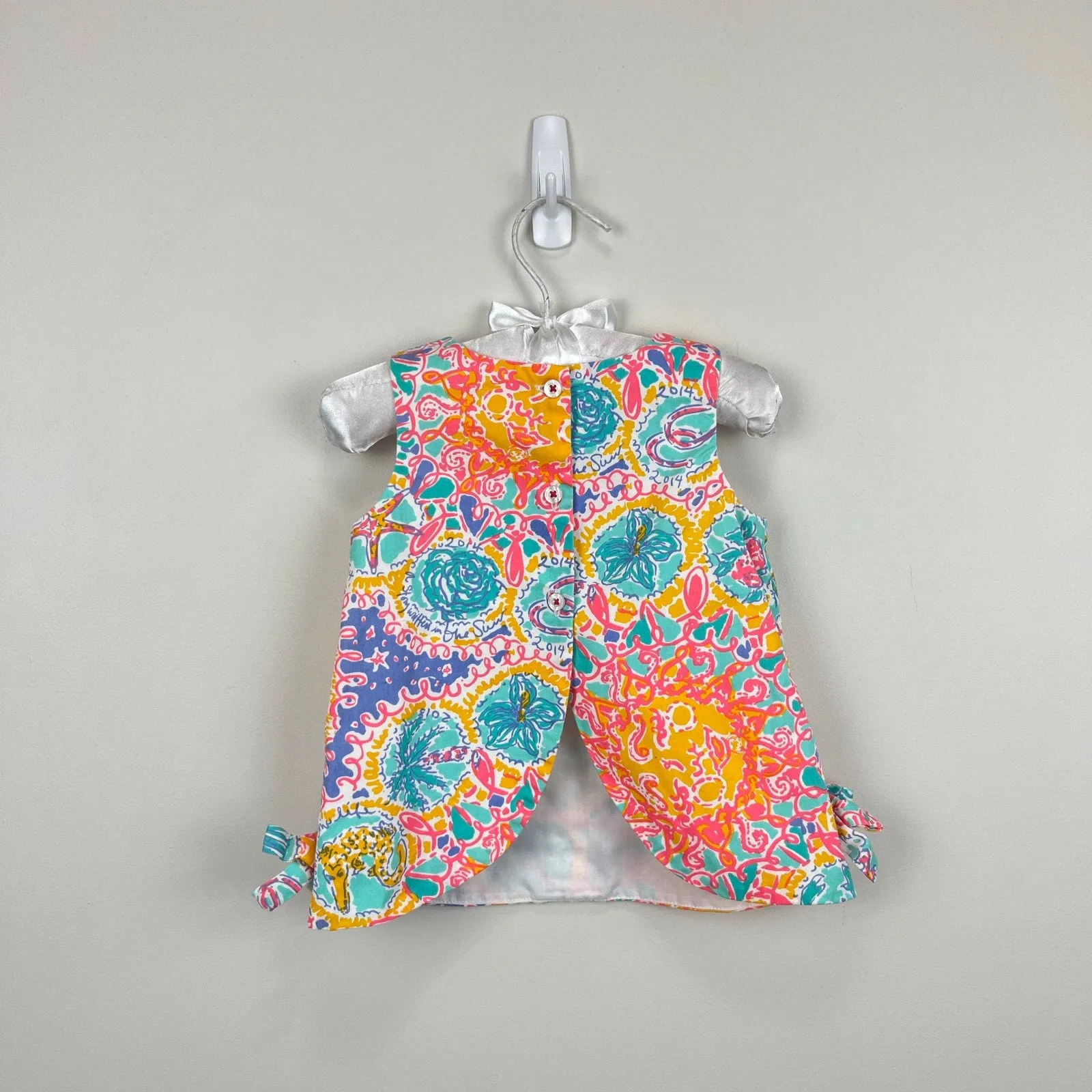 Insta-Worthy Lilly Pulitzer Girls Baby Shift Dress Light Iris Written in the Sun 3-6 Months  Today Only!